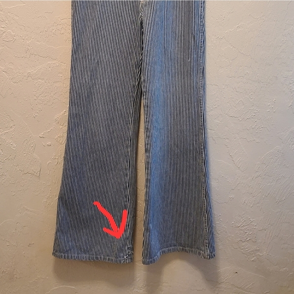 ❌️TRADED❌️ Doen Melody Hickory Stripe Jeans 25 - Picture 10 of 11